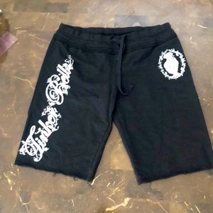 Disney TinkerBell  drawstring terry Juniors shorts size small